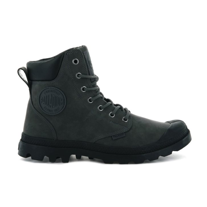 Palladium Pampa Cuff WP LUX Laarzen Dames Zwart | NL 93GWFLM